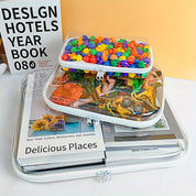 Ensley | Elegantes, Praktisches und Organisiertes Transparente Taschen-Set