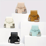 Sophie | Schlanke Gestreifte Band Schultertasche