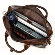 Milan | Leren Crossbody Messenger Laptop Handtasche