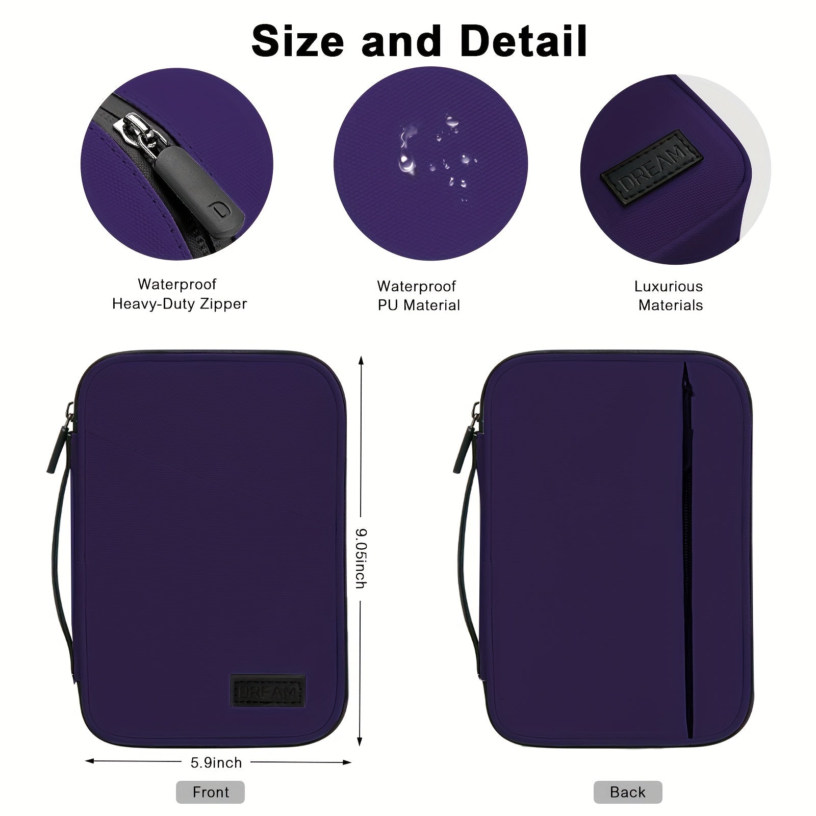 Aspyn | RFID-sicherer Familienreise-Wallet