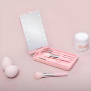 Rosalie | Stilvolles und praktisches Reise-Make-up-Pinselset