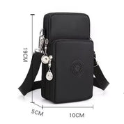 Lena | Kleine wasserdichte Nylon Umhängetasche