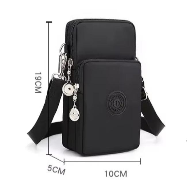 Lena | Kleine wasserdichte Nylon Umhängetasche