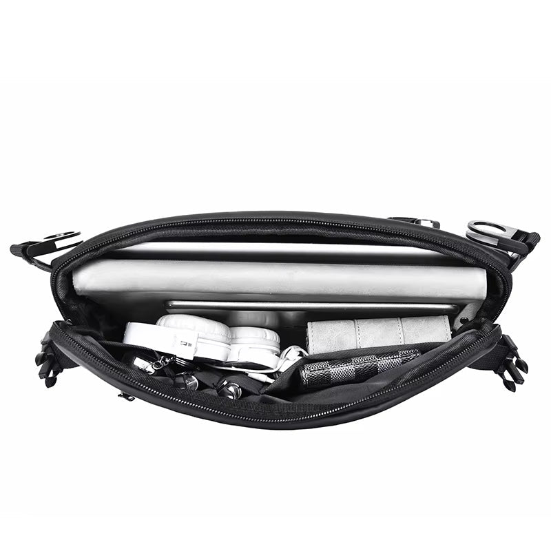 Max | Herren Oxford Reise Crossbody Umhängetasche