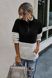 Matilda | Stylisches Oberteil mit Reißverschlusstasche