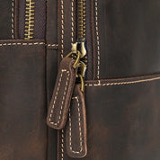 Mason | Herren Retro Echte Ledertasche Anti-Diebstahl Umhängetasche Brusttasche