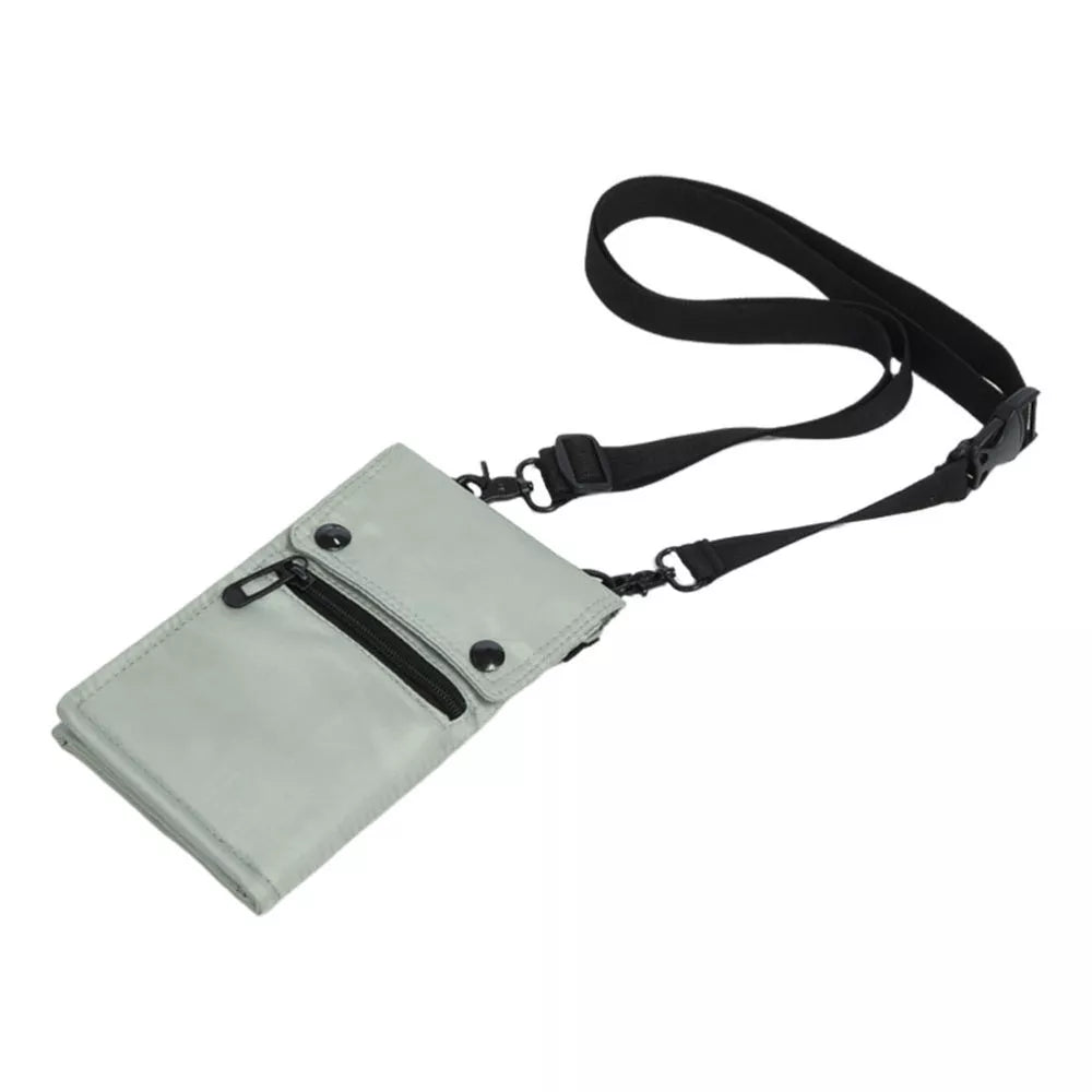 Kamari | Wasserfester faltbarer Crossbody-Passhalter Reise-Wallet