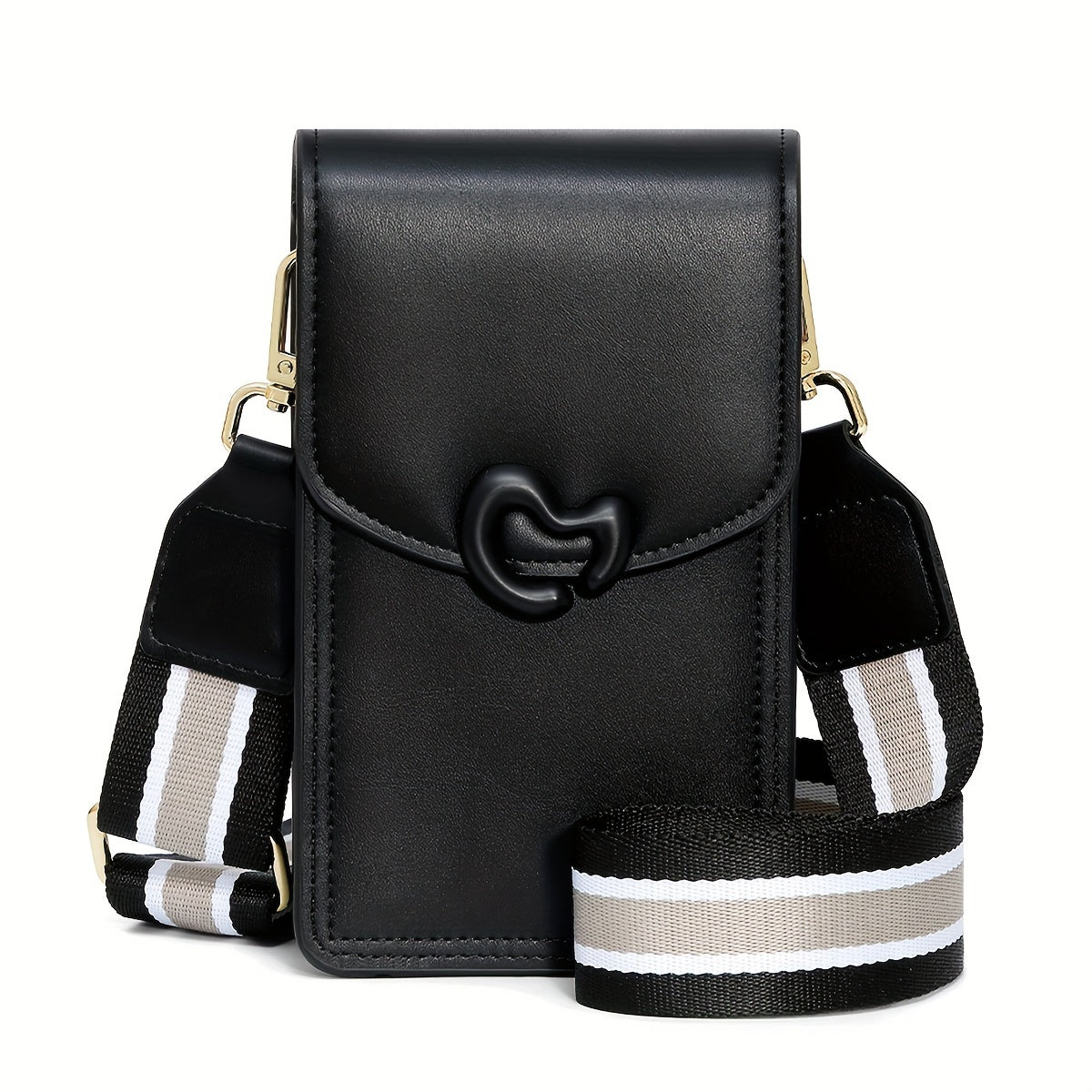 Sophie | Schlanke Gestreifte Band Schultertasche