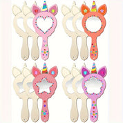 Launeyreflexionen - DIY -Einhornspiegel mit handgemaltem Design-1