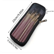 Celia | Atmungsaktive Mesh-Design Pinsel Tasche