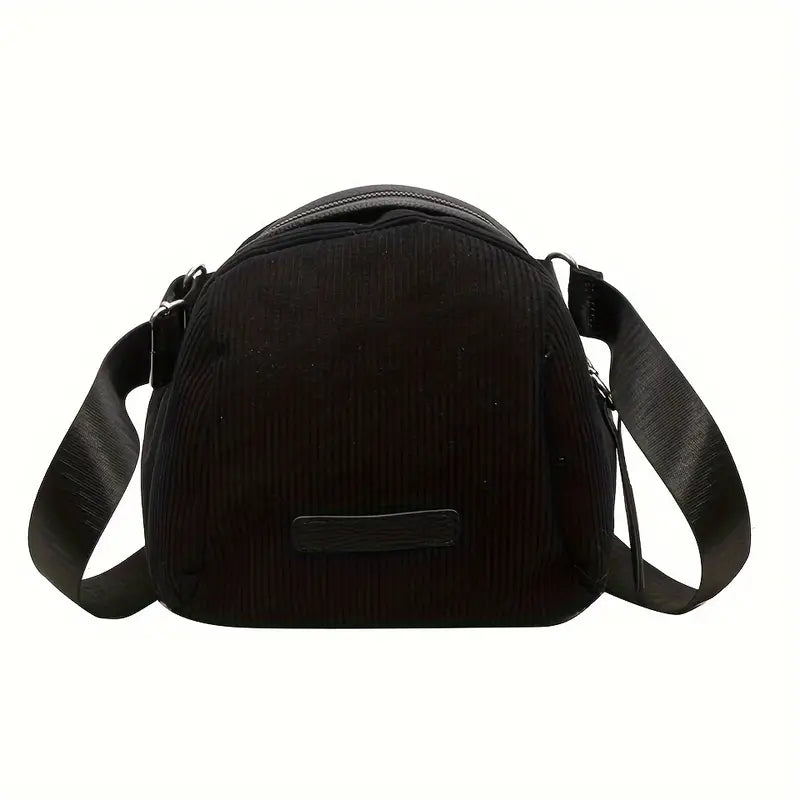 Eva | Einfache Corduroy Schultertasche