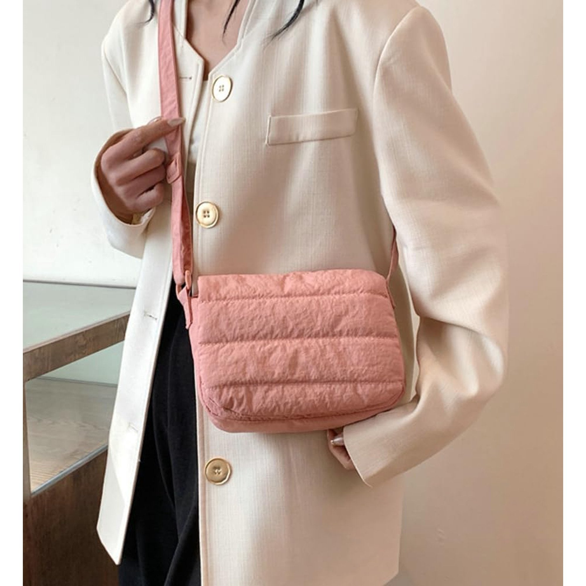 Sara | Schicke Einfarbige Crossbody Reisetasche