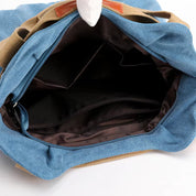 Lars | Retro Canvas Große Umhängetasche und Schultertasche
