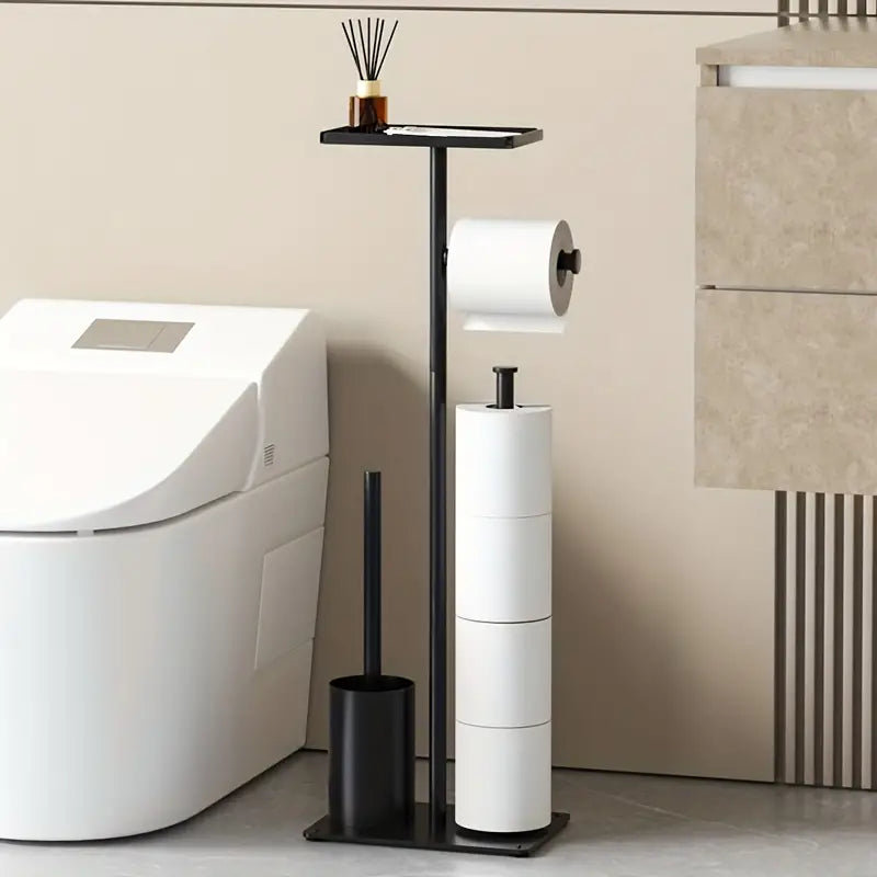  Toilettenrollhalter Spacesaver - einschließlich Pinsel, Raumspeicherdesign-1