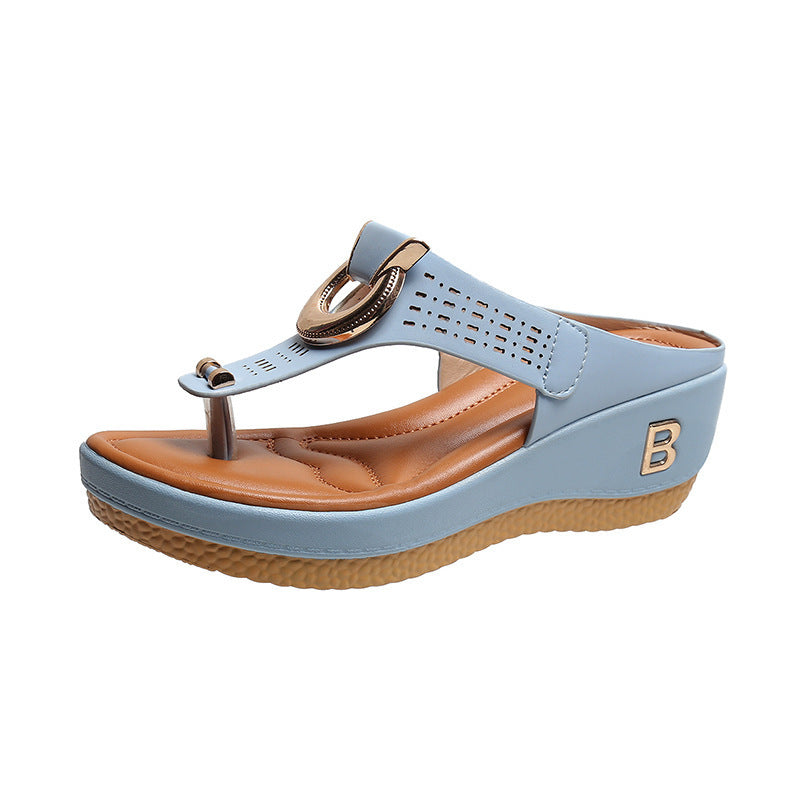 ADELAIDE | Wedge Sandalen
