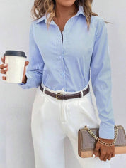 Kendra | Versatile Classic Striped Blouse