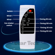 16 -Zoll -Blattless -Lüfter mit Fernbedienung 2