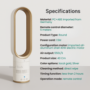 16 -Zoll -Blattless -Lüfter mit Fernbedienung 3