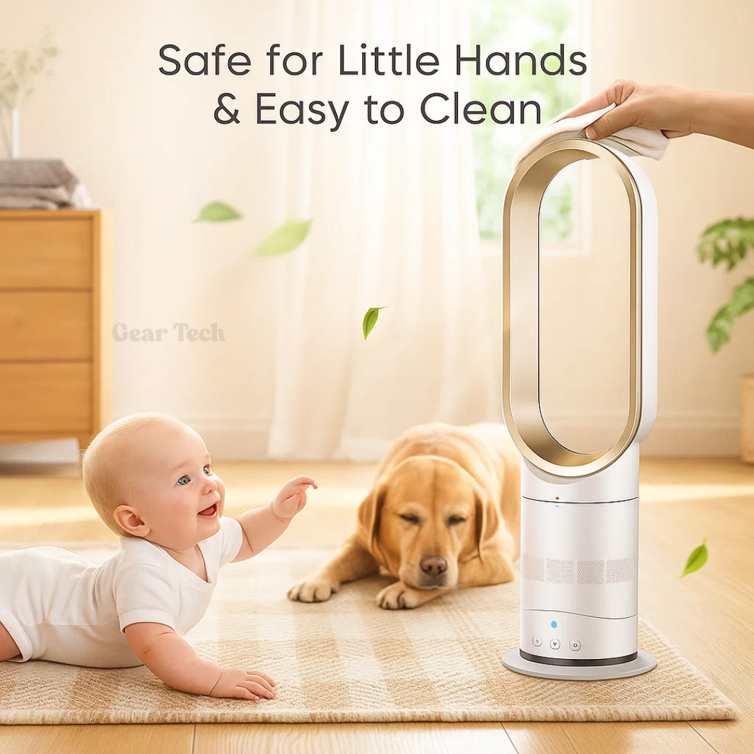 16 -Zoll -Blattless -Lüfter mit Fernbedienung 5