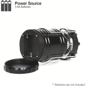 Wiederaufladbare LED -Notleuchten - faltbare Lampe mit verstellbarer Helligkeit für den Einsatz im Freien und des Stromausfalls-6