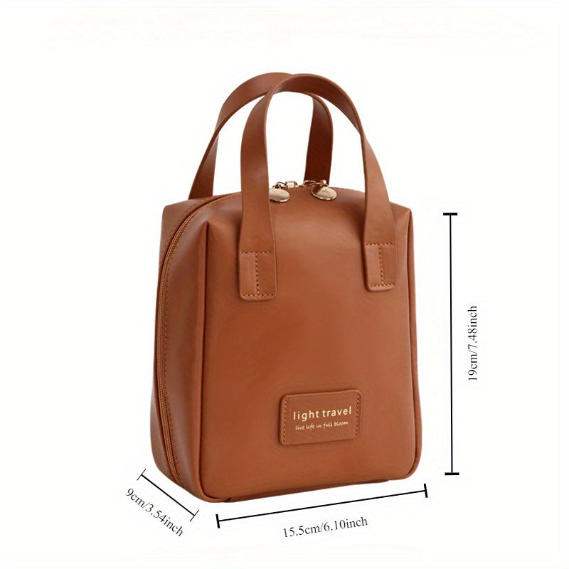 Adele | Elegante kompakte reisefreundliche Make-up-Tasche