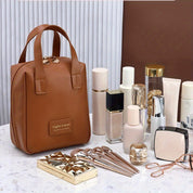 Adele | Elegante kompakte reisefreundliche Make-up-Tasche