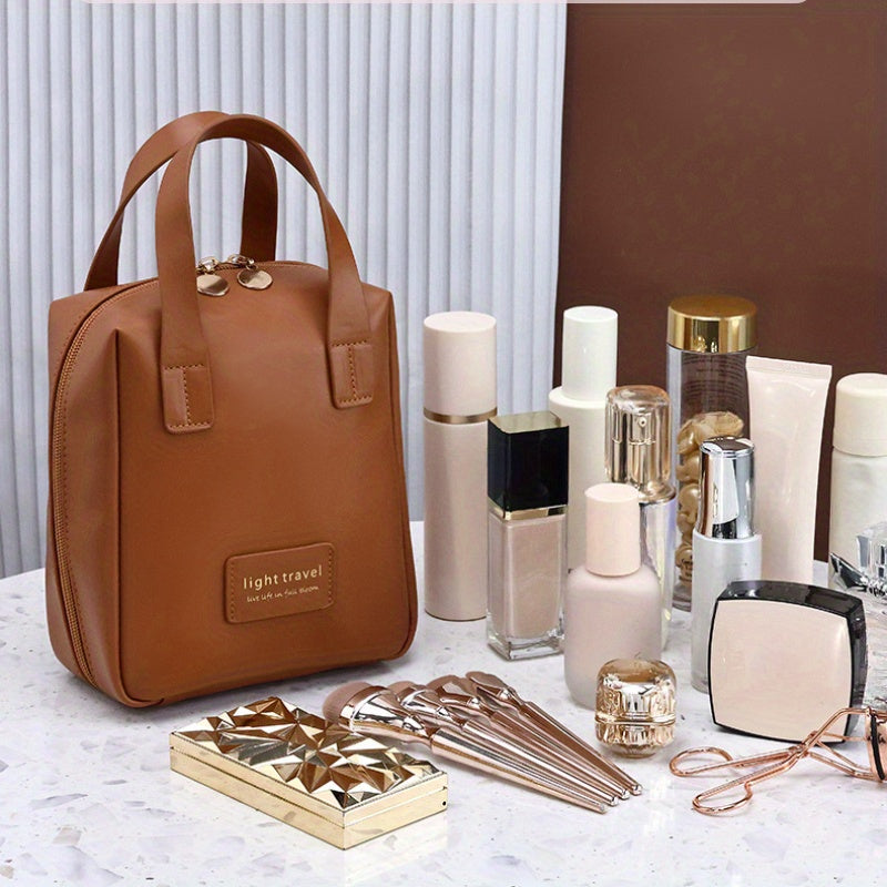 Adele | Elegante kompakte reisefreundliche Make-up-Tasche