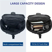 Max | Wasserdichte Schultertasche mit mehreren Fächern