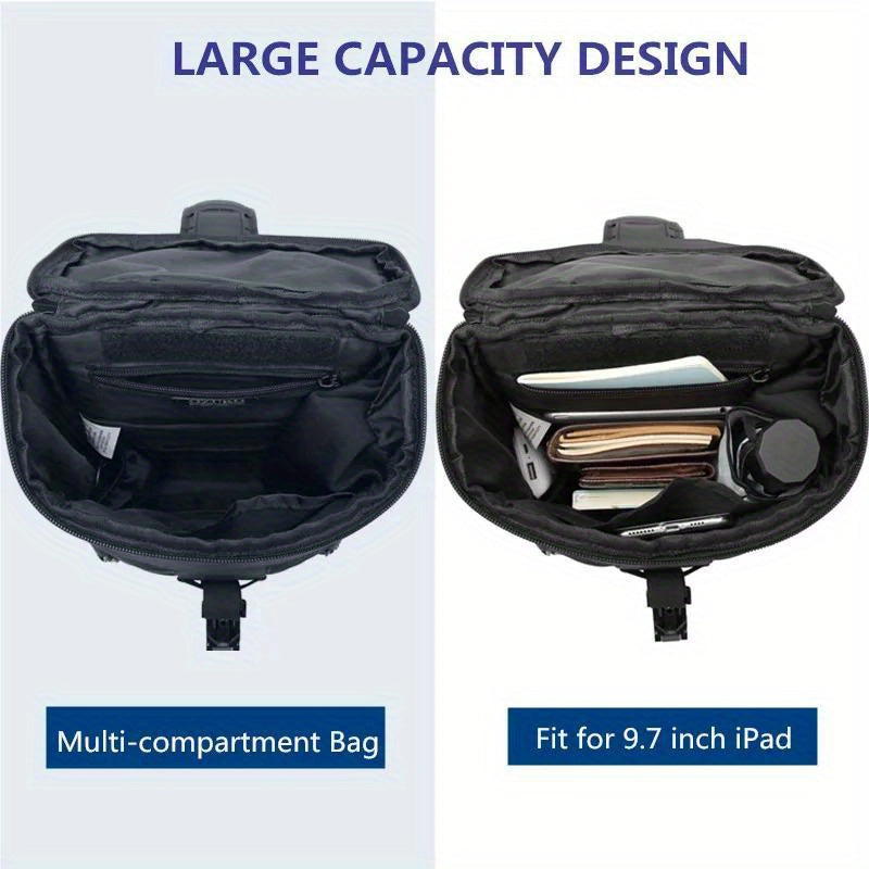 Max | Wasserdichte Schultertasche mit mehreren Fächern