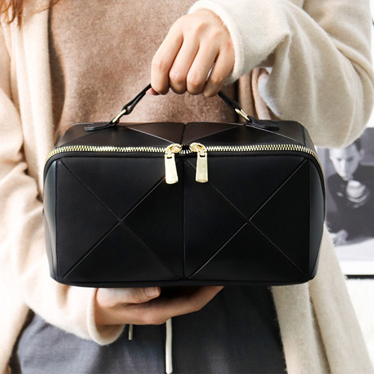 Andi | Wasserdichtes schickes Kosmetiktäschchen