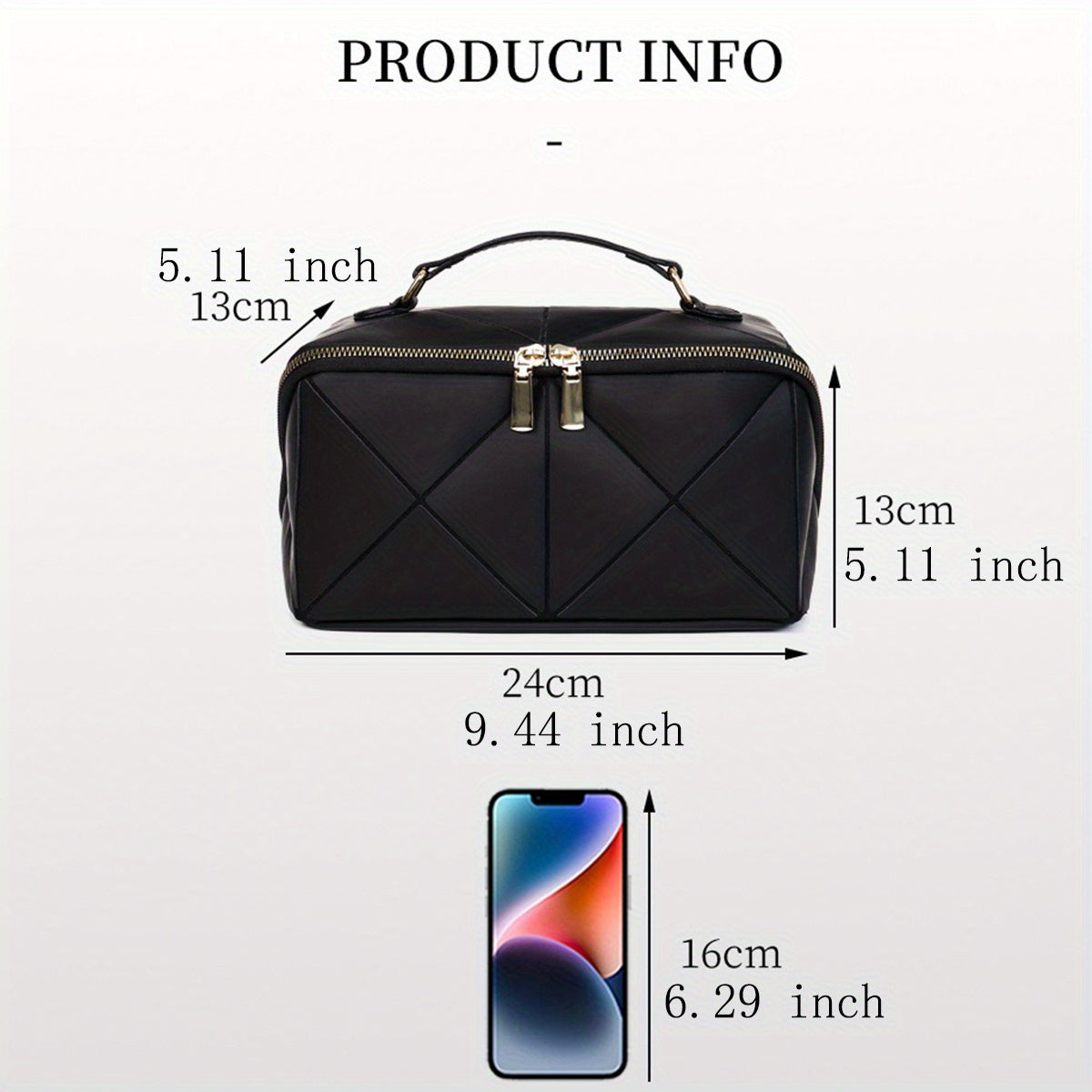 Andi | Wasserdichtes schickes Kosmetiktäschchen