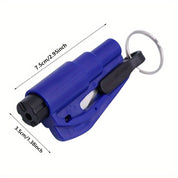 Kompakter Notfallsicherheit Hammer mit ergonomischem Griff - Fensterbrecher für schnelle Flucht im Auto, in mehreren Farben erhältlich-4