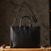 Ethan | Herren Leder Crossbody Reis Laptop Messenger Handtasche