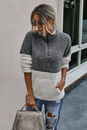 Matilda | Stylisches Oberteil mit Reißverschlusstasche