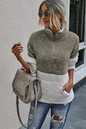 Matilda | Stylisches Oberteil mit Reißverschlusstasche