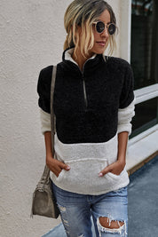 Matilda | Stylisches Oberteil mit Reißverschlusstasche