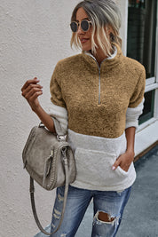 Matilda | Stylisches Oberteil mit Reißverschlusstasche