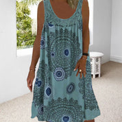 LEILANY | Ärmelloses Plus-Size Sommerkleid