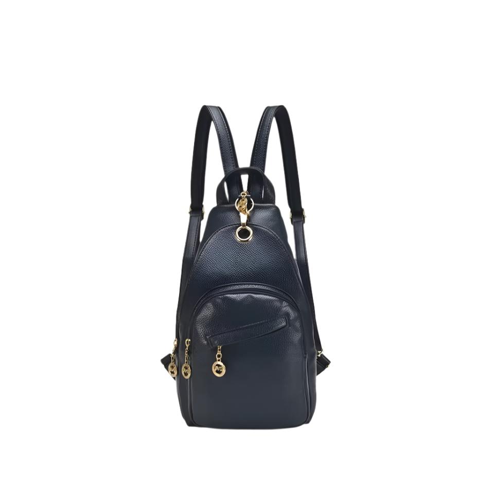 Nina | Damen Wasserfeste PU Leder Crossbody Sling Tasche Rucksack
