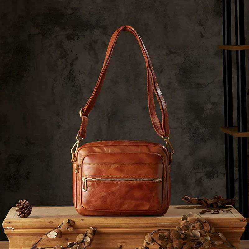 Ethan | Herren  Weinlese Crossbody Sling Tasche