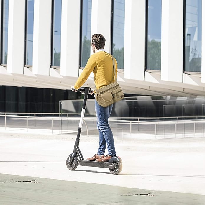 Max | Canvas Messenger Schultertasche