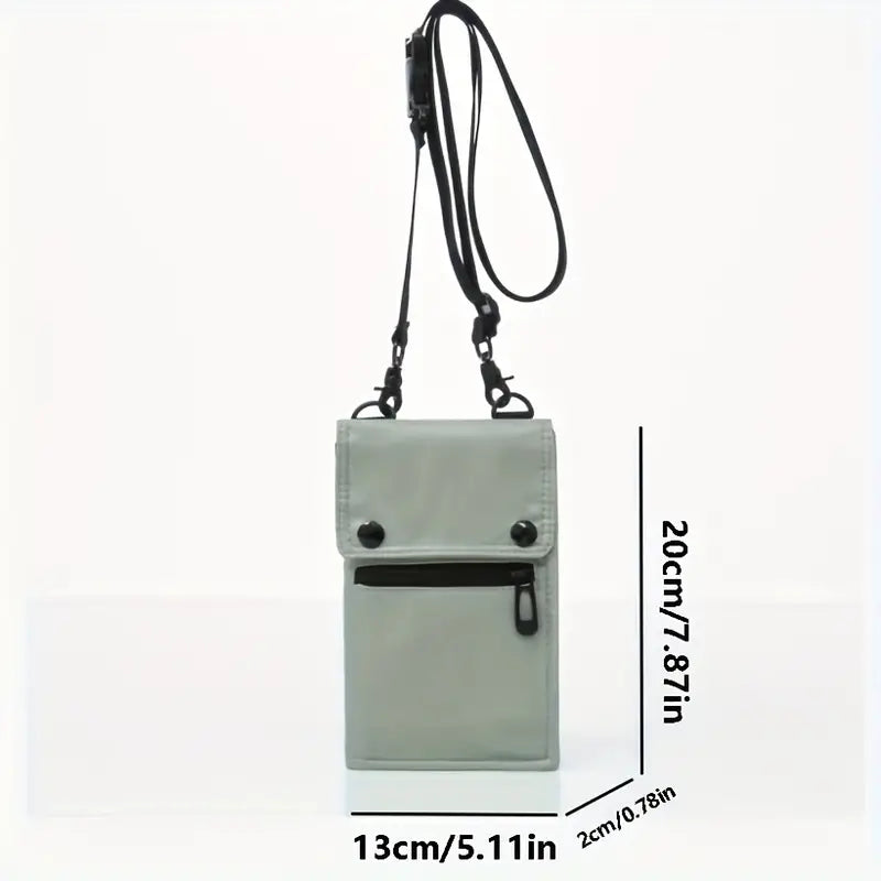 Kamari | Wasserfester faltbarer Crossbody-Passhalter Reise-Wallet