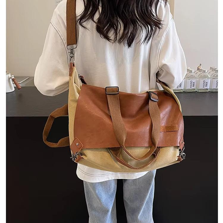 Sophie | Retro-Leinwand Große Kapazität Crossbody Umhängetasche