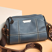 Sophie | Kompakte Triple-Zip Crossbody Tasche