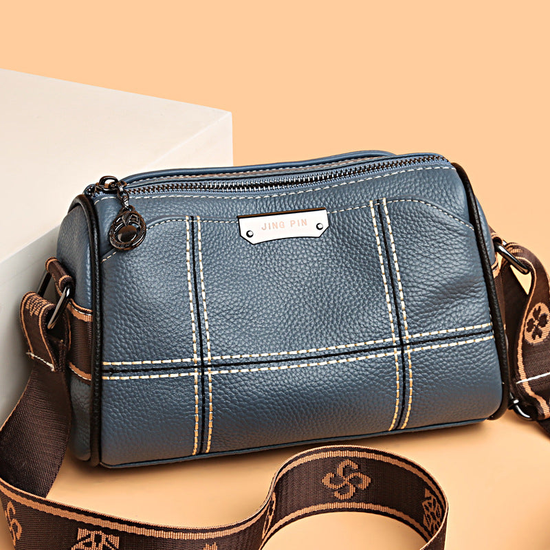 Sophie | Kompakte Triple-Zip Crossbody Tasche