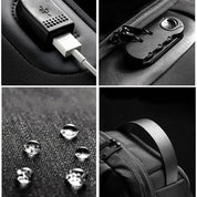 Leo | Anti-Diebstahl große Reisecrossbody-Tasche