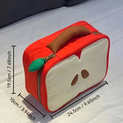 Yasmin | Apfelformige Kosmetik-Make-up Reisetasche