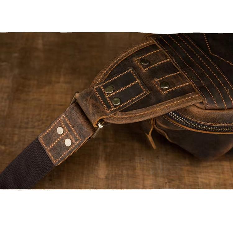 Oscar | Retro Leder Reisekreuzkörper Umhängetasche