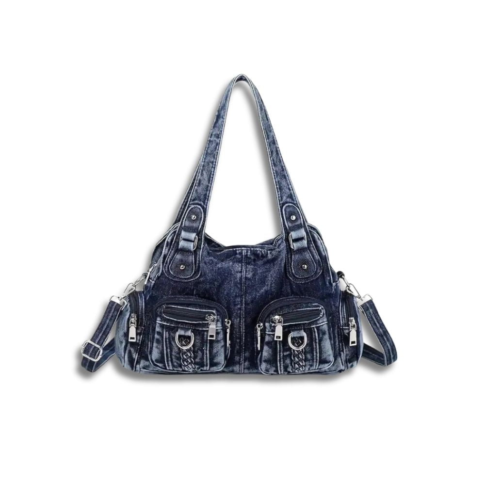 Daisy | Vintage gewaschene Denim Crossbody Messenger Tasche