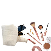 Yamileth | Karierter Plüsch-Make-up-Beutel